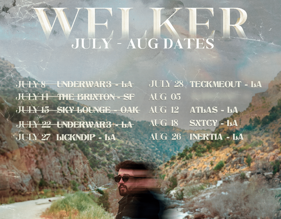 Tour Dates Welker 2023